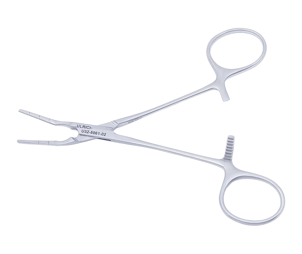 Svorka Cooley cévní, úhlová, krátká, atraumatická, 14 cm