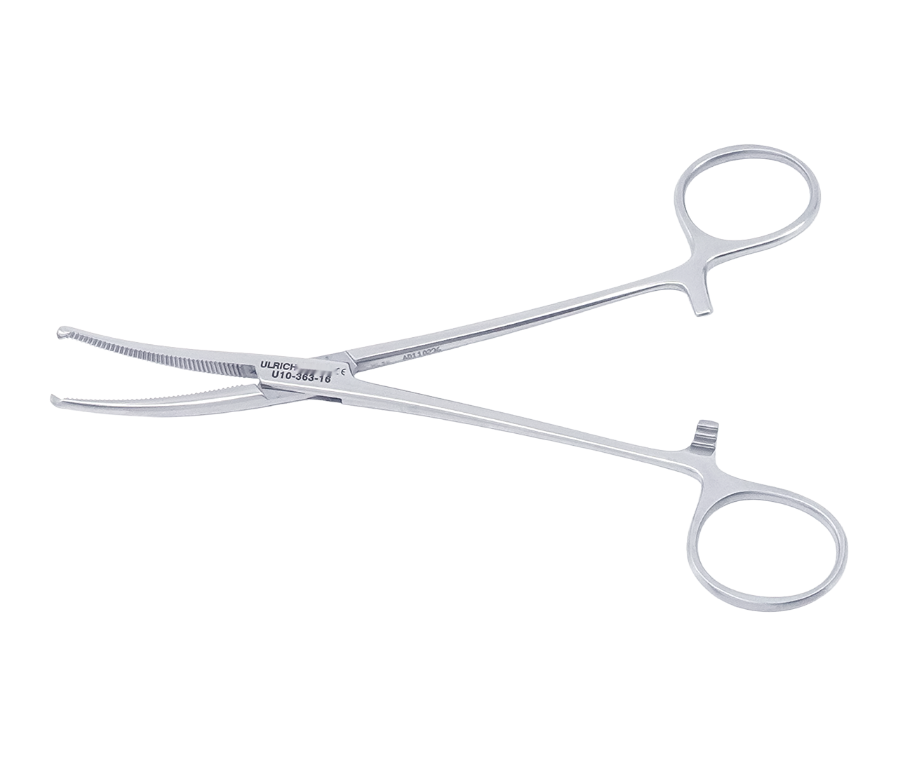 Kleště Kocher hemostatické, zahnuté, 16 cm