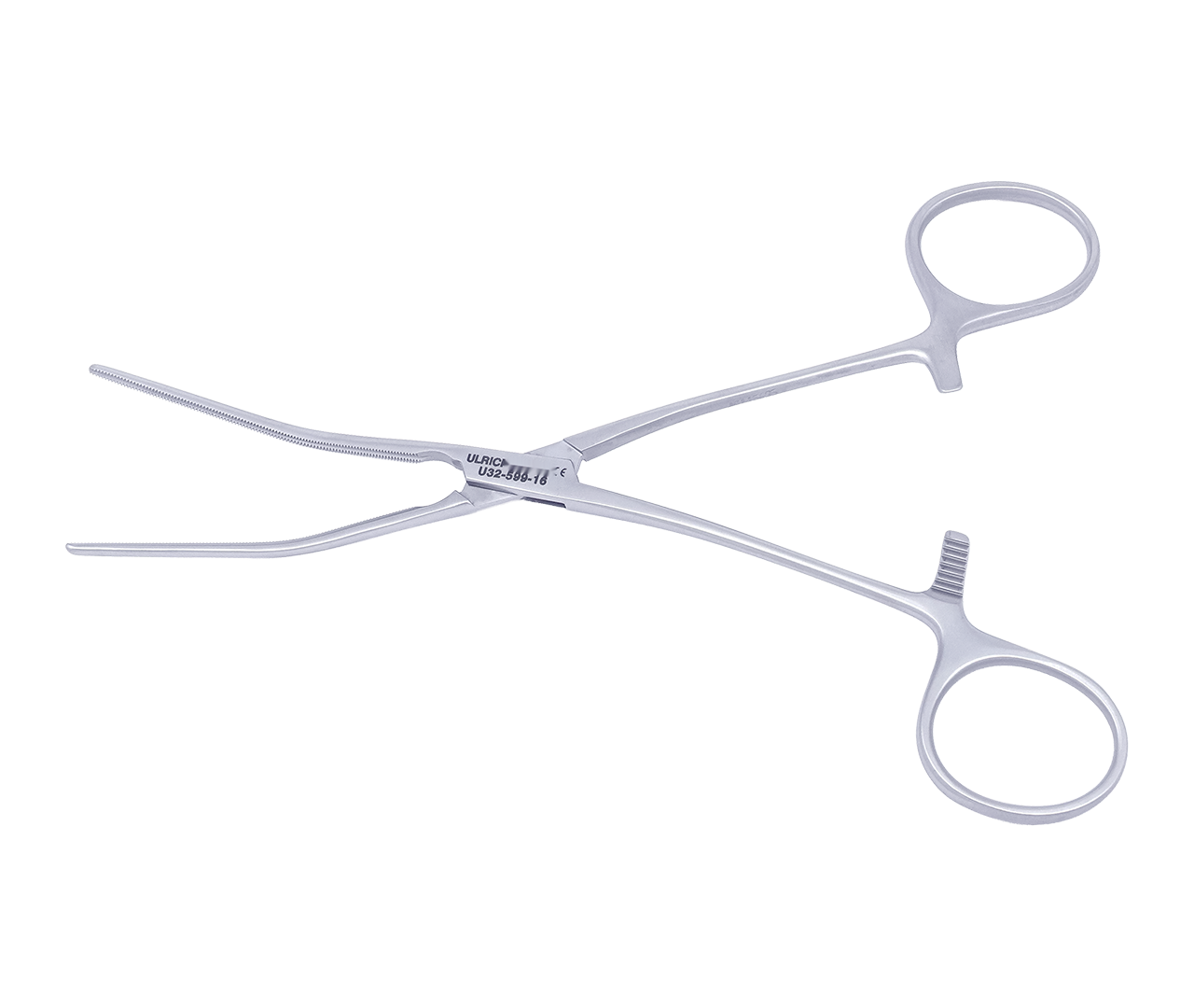 Svorka DeBakey Baby cévní, úhlová čelist, 16,5 cm