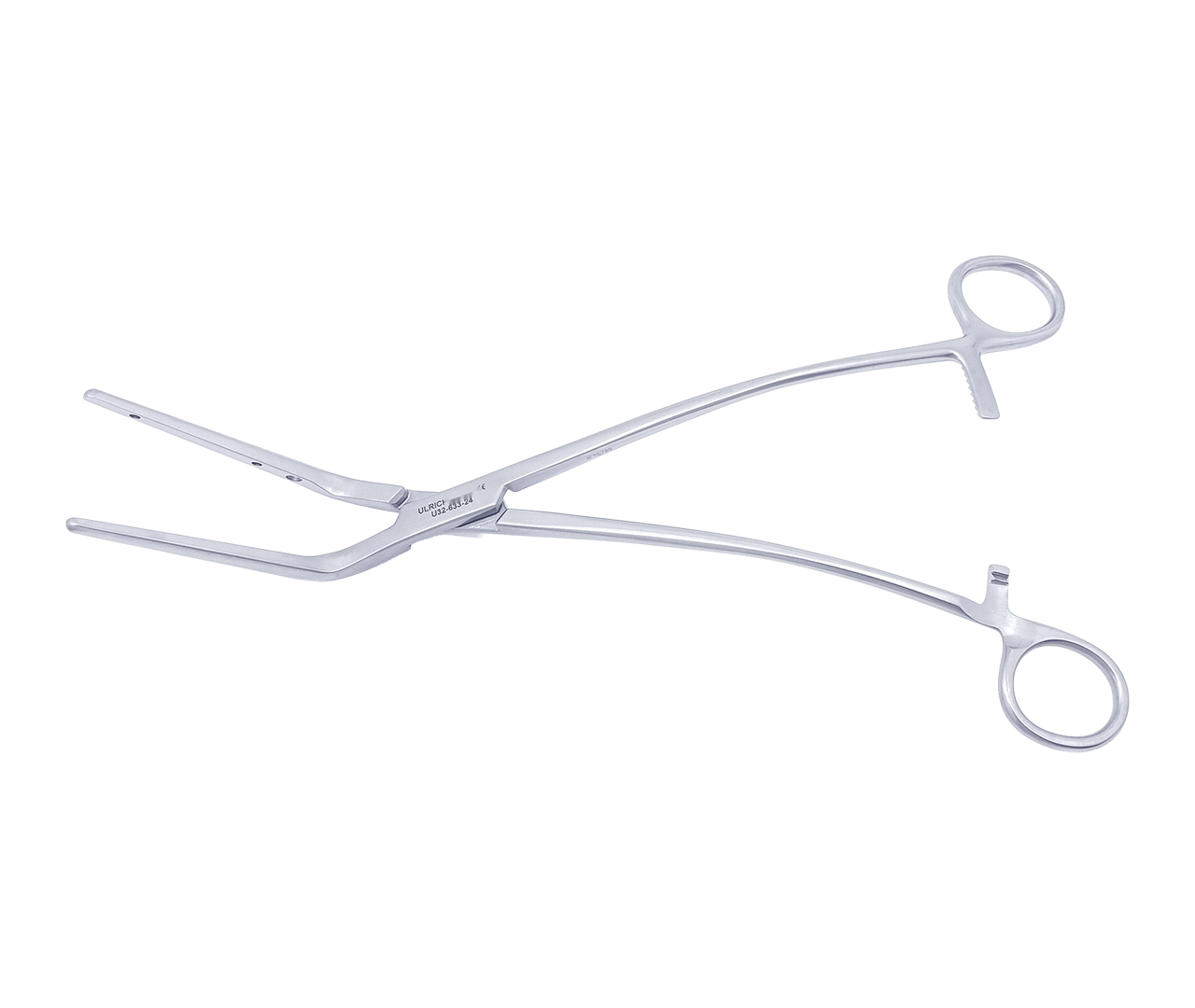 Svorka Fogarty cévní, úhlová 60°, 61 mm, 24 cm