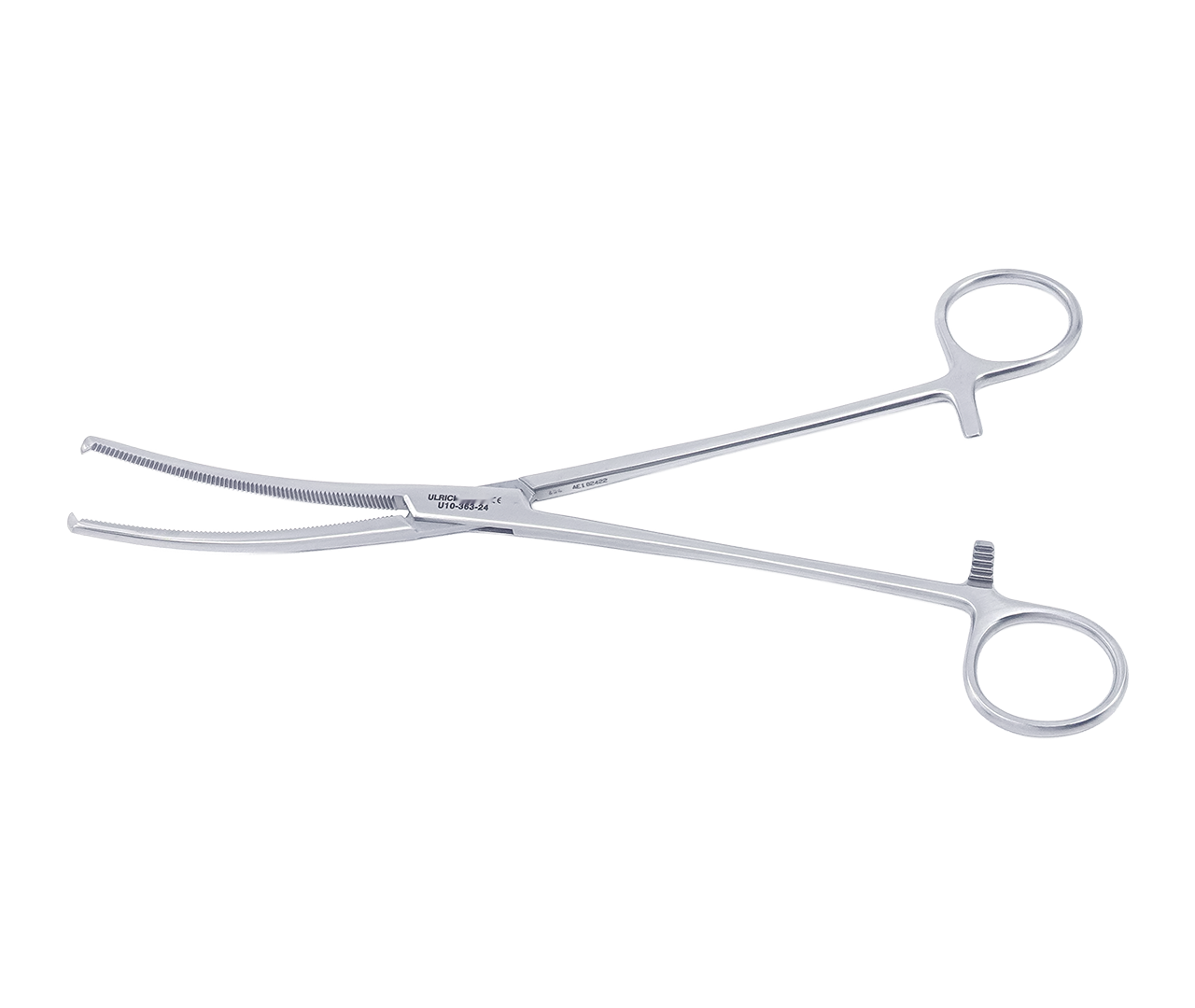 Kleště Kocher hemostatické, zahnuté, 24 cm