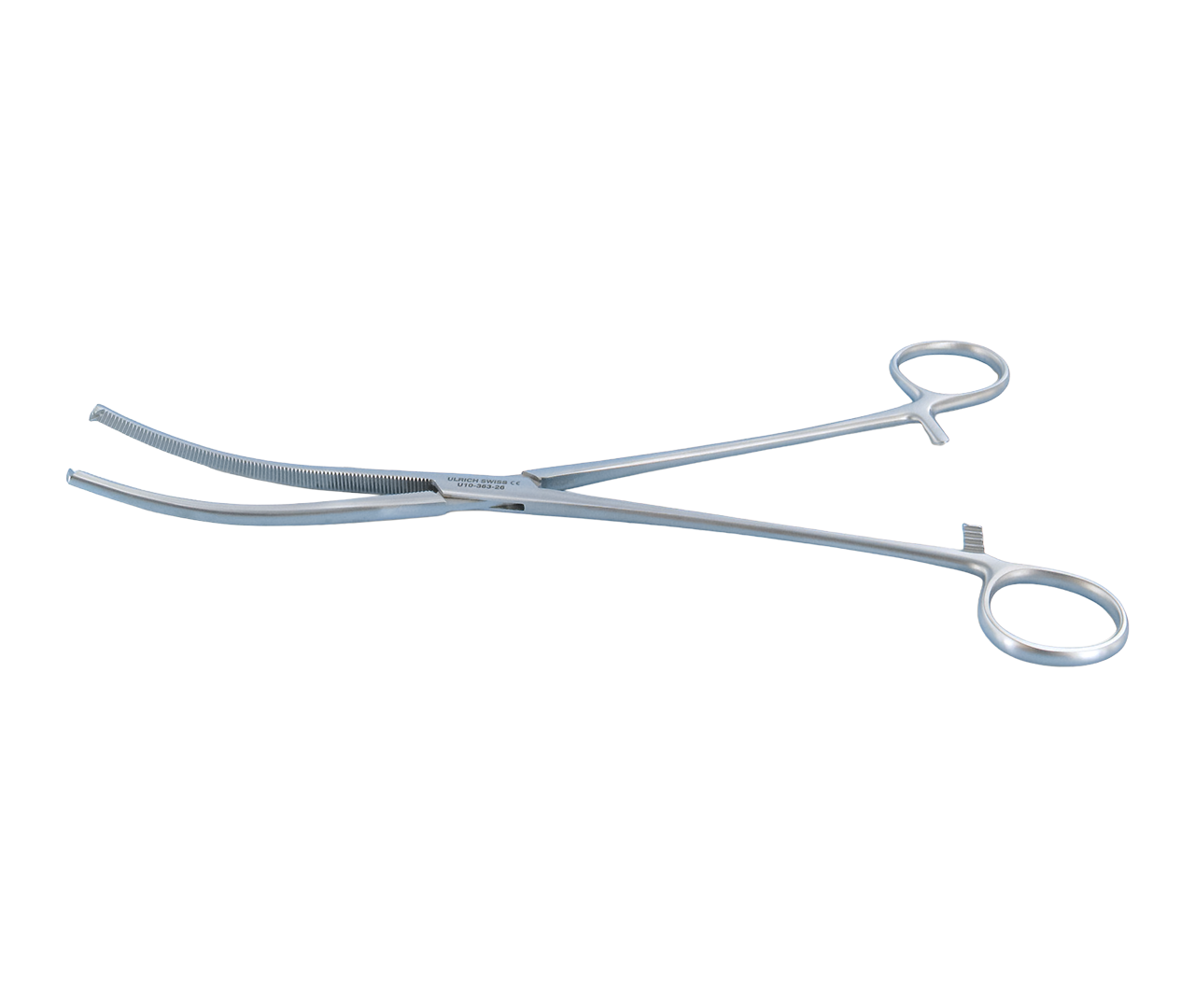 Kleště Kocher hemostatické, zahnuté, 26 cm