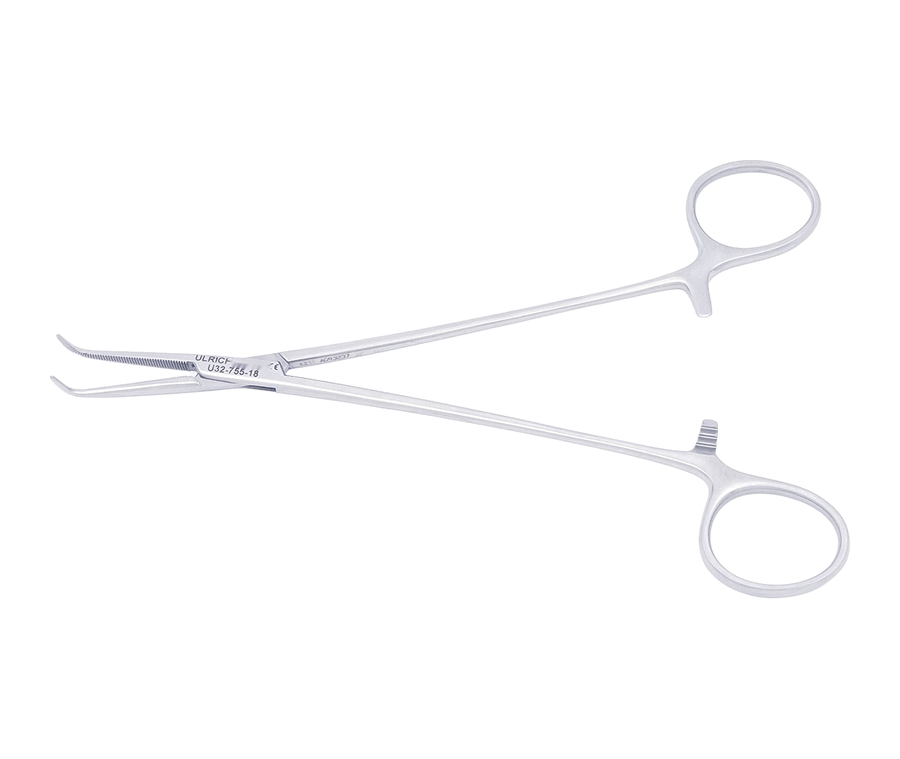 Kleště Mills na plak, úhlové, krátké, 18 cm