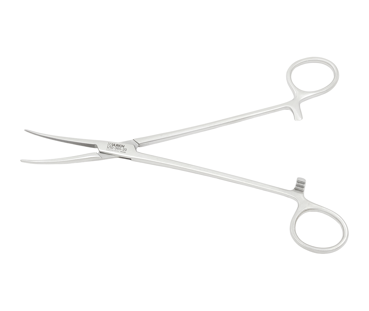 Kleště Adson hemostatické, zahnuté, 20 cm