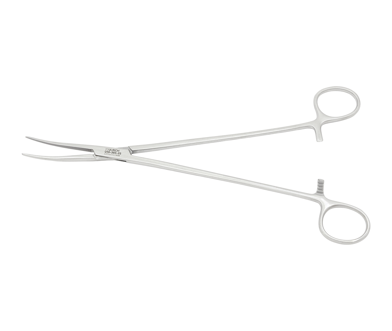 Kleště Adson hemostatické, zahnuté, 25 cm
