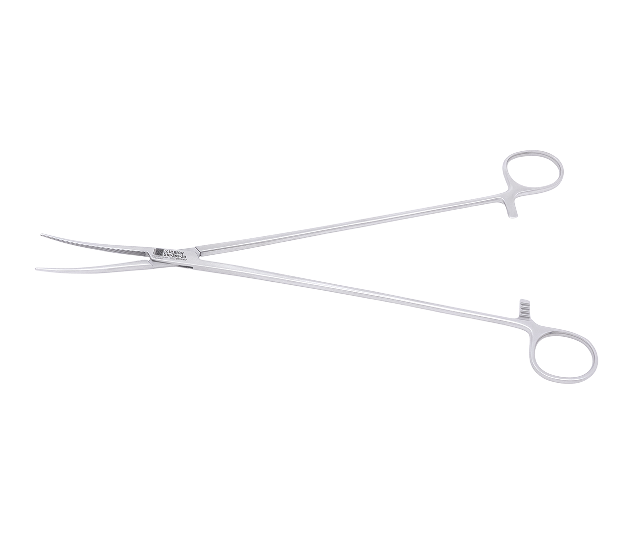 Kleště Adson hemostatické, zahnuté, 30 cm