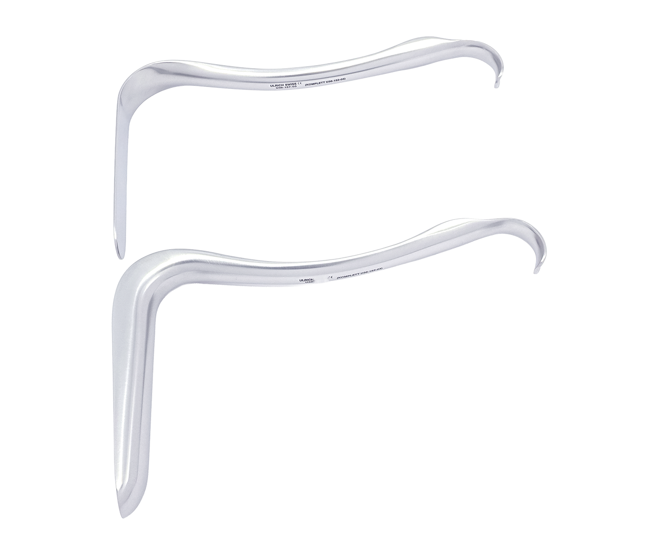 Spekulum Kristeller vaginální, kompletní, typ 2, 30x110 mm