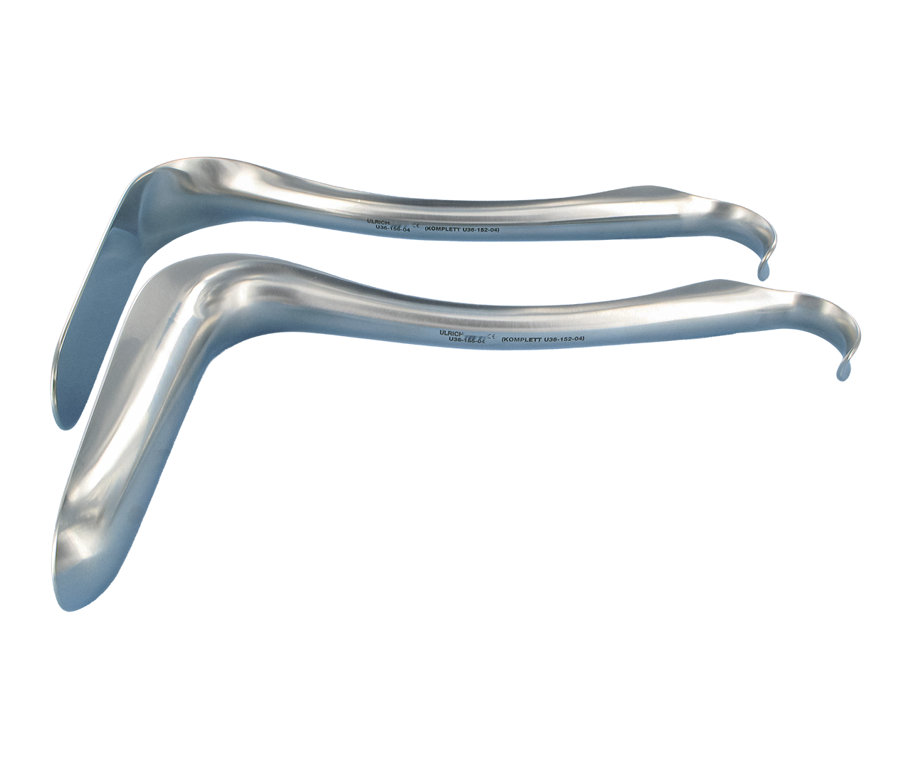 Spekulum Kristeller vaginální, kompletní, typ 3, 36x110 mm