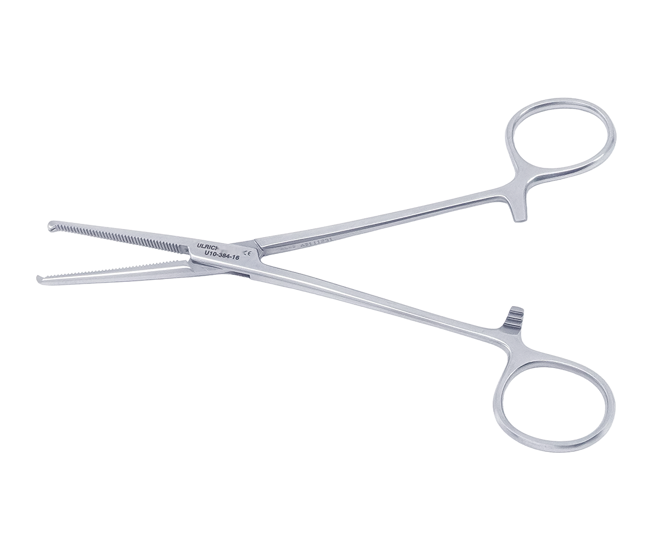 Kleště Kocher hemostatické, rovné, jemné, 16 cm