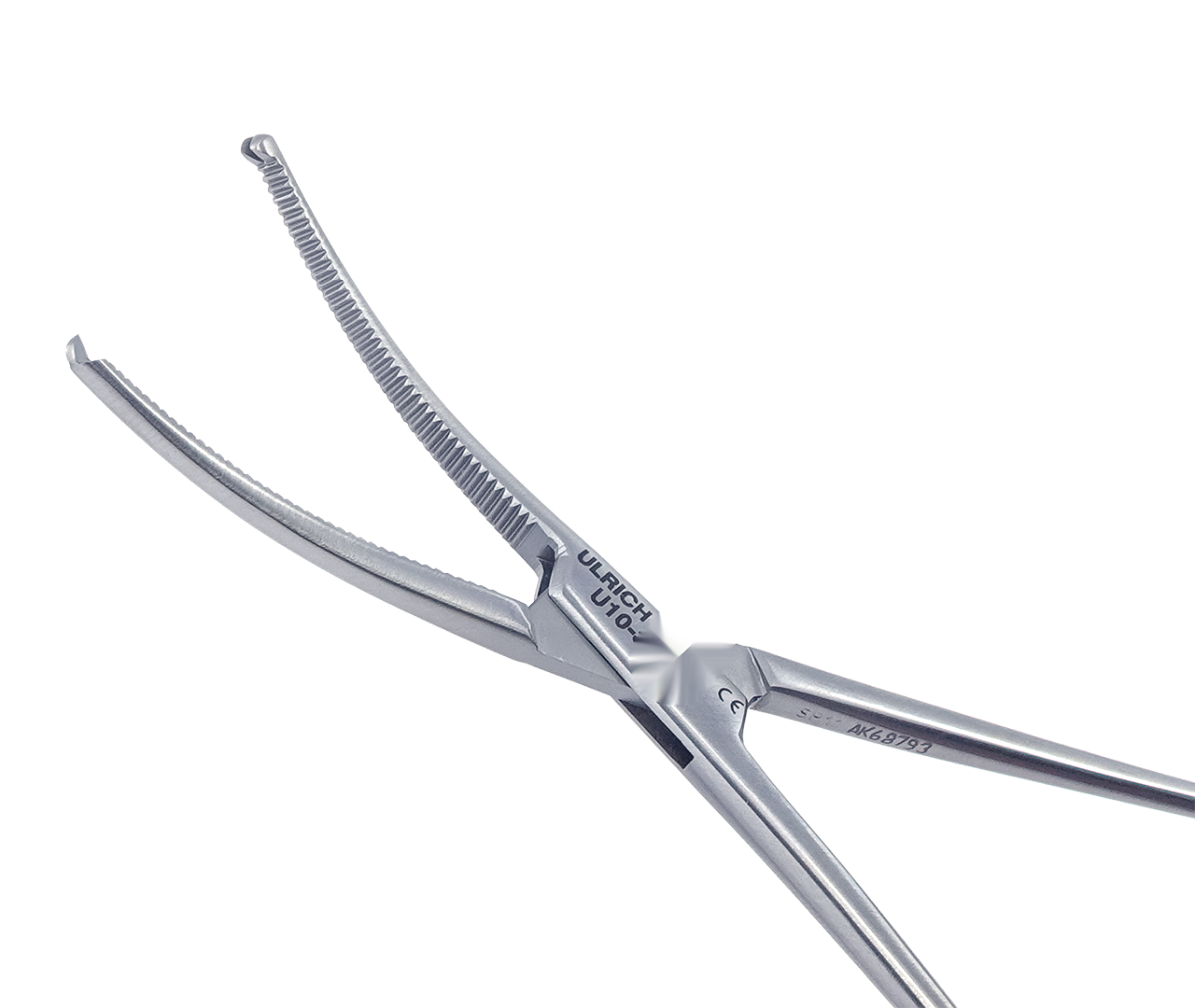 Kleště Kocher hemostatické, zahnuté, jemná, 16 cm