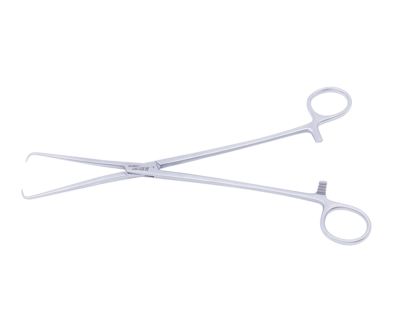 Kleště Schröder děložní, rovné, 1x1 zuby, 25,5 cm