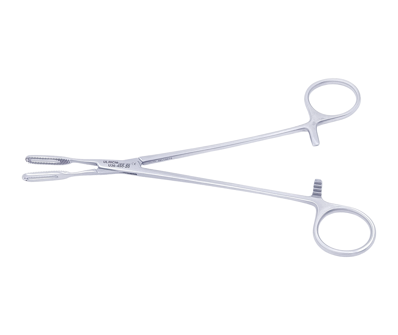 Kleště na uchopení myomů, rovné, typ Fontana, 20 cm