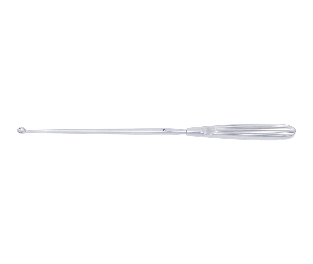 Lžička typ USZ děložní, kulatá, 7,0 mm, 26 cm