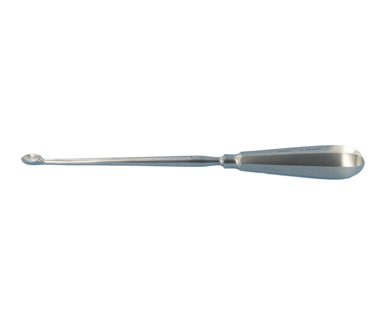 Lžička Simon děložní, typ 4, 10,5 mm, 24 cm