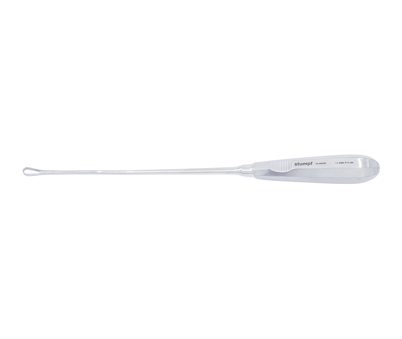Kyreta Recamier děložní, typ 1, tupá/ohebná, 7 mm, 31 cm