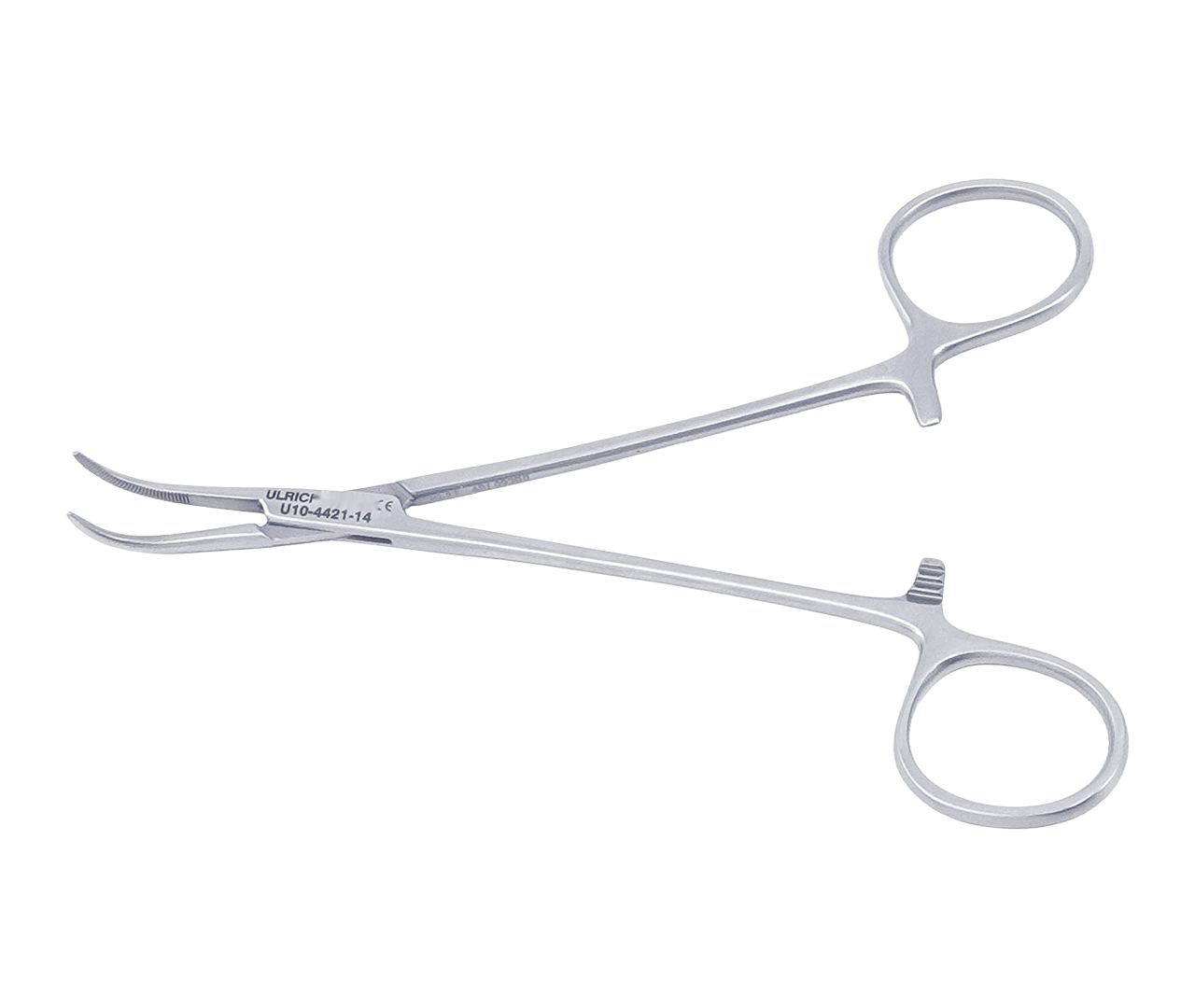 Kleště Baby-Mixter ligaturní a disekční, zahnuté, 14 cm