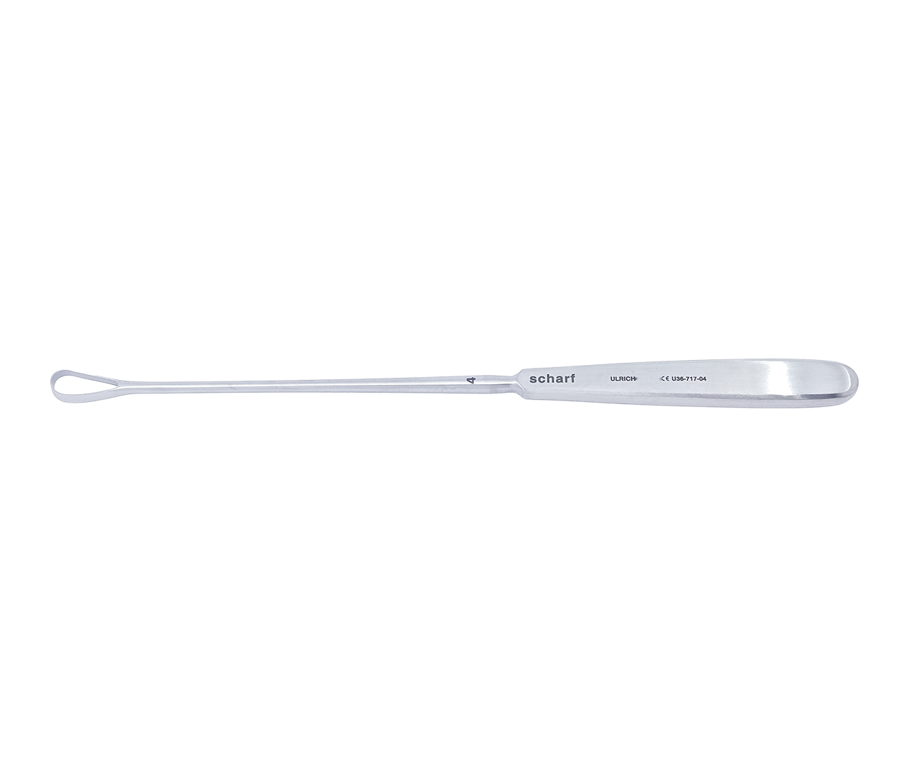Kyreta Sims děložní, ostrá/pevná, typ 4, 11 mm, 26 cm