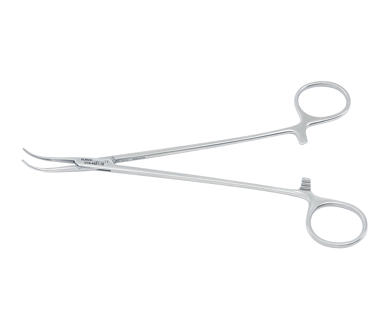 Kleště Baby-Mixter ligaturní a disekční, zahnuté, 19 cm