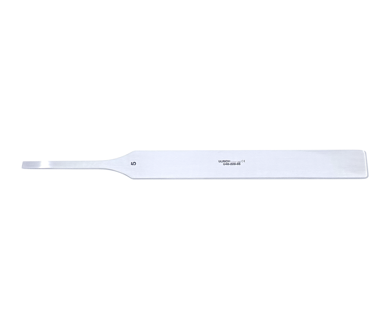 Osteotom Clodius plochý, 5 mm, 22 cm