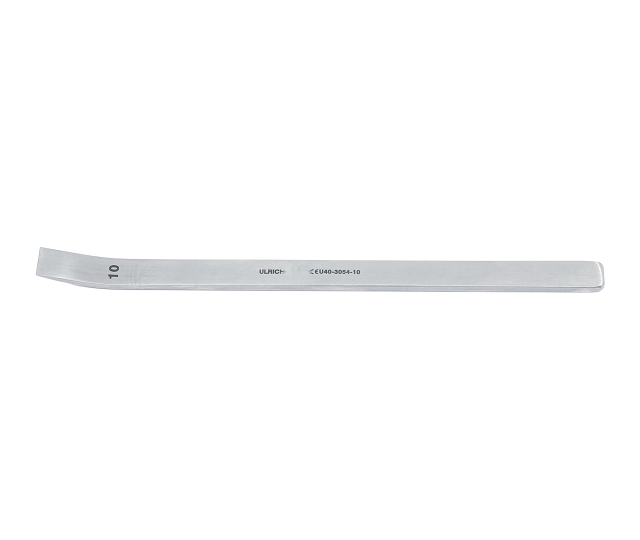 Osteotom Lambotte, typ Balgrist, zahnutý, 10 mm, 18 cm