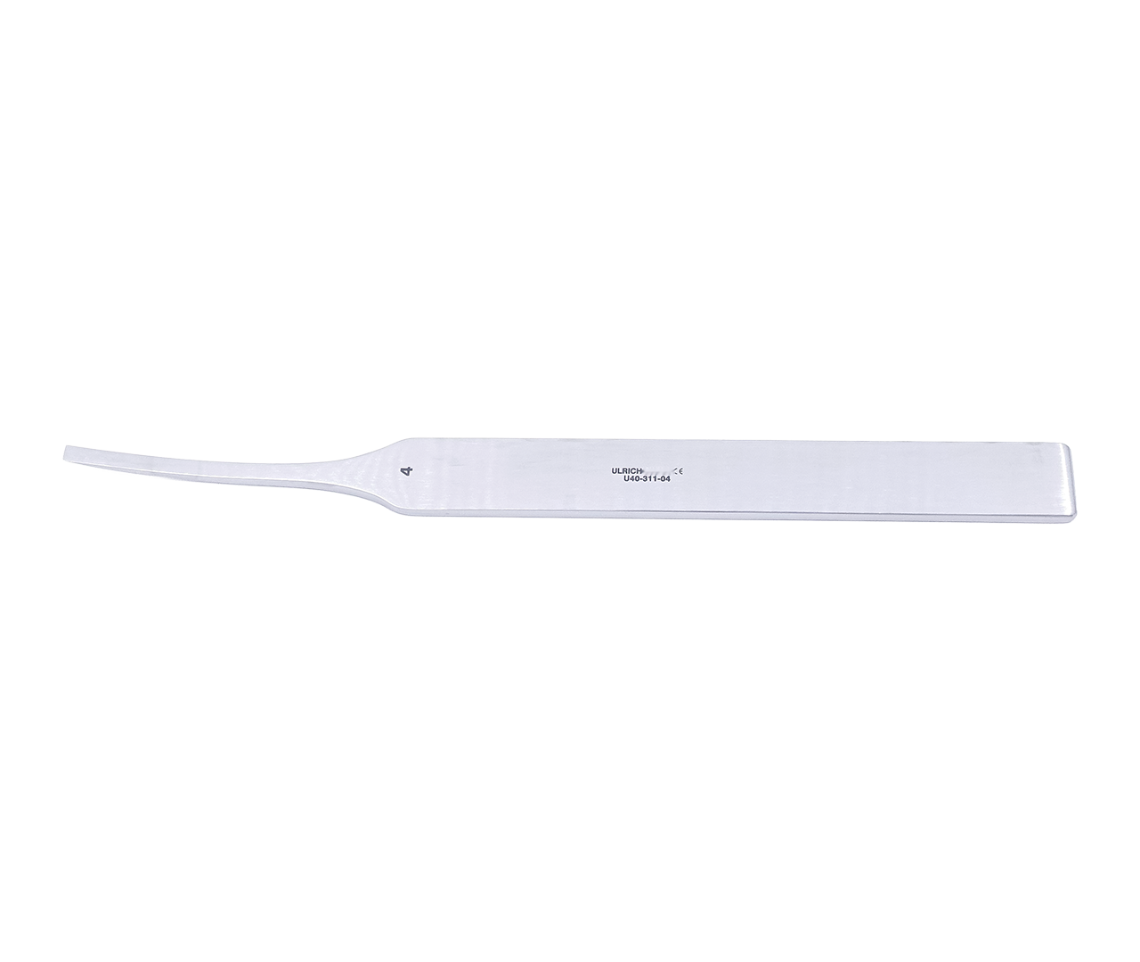 Osteotom Lambotte, zahnutý, 4 mm, 24 cm