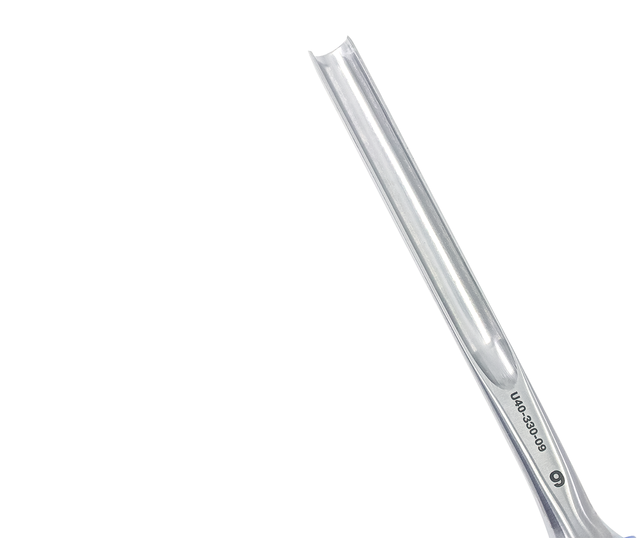 Dláto žlábkové, rovné, s rukojetí typu SGRIP, 9 mm, 23 cm