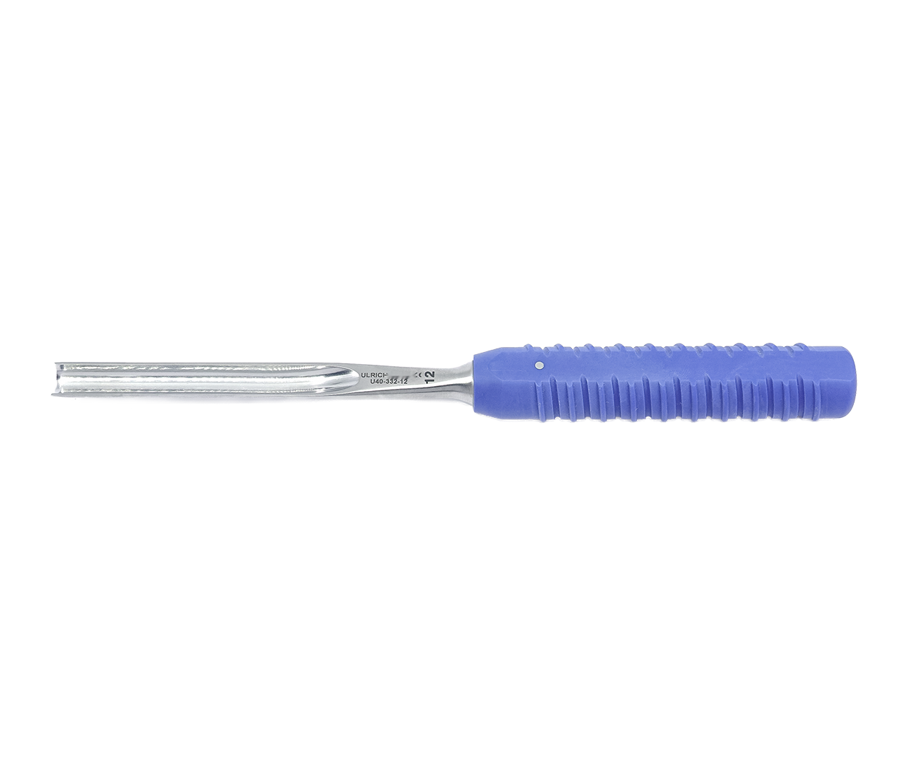 Dláto žlábkové, rovné, s rukojetí typu SGRIP, 12 mm, 25 cm