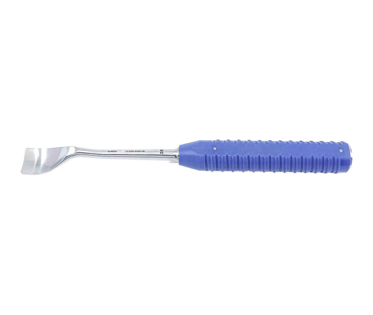 Dláto žlábkové labutí krk, na acetabulum, 28 mm, 30,3 cm