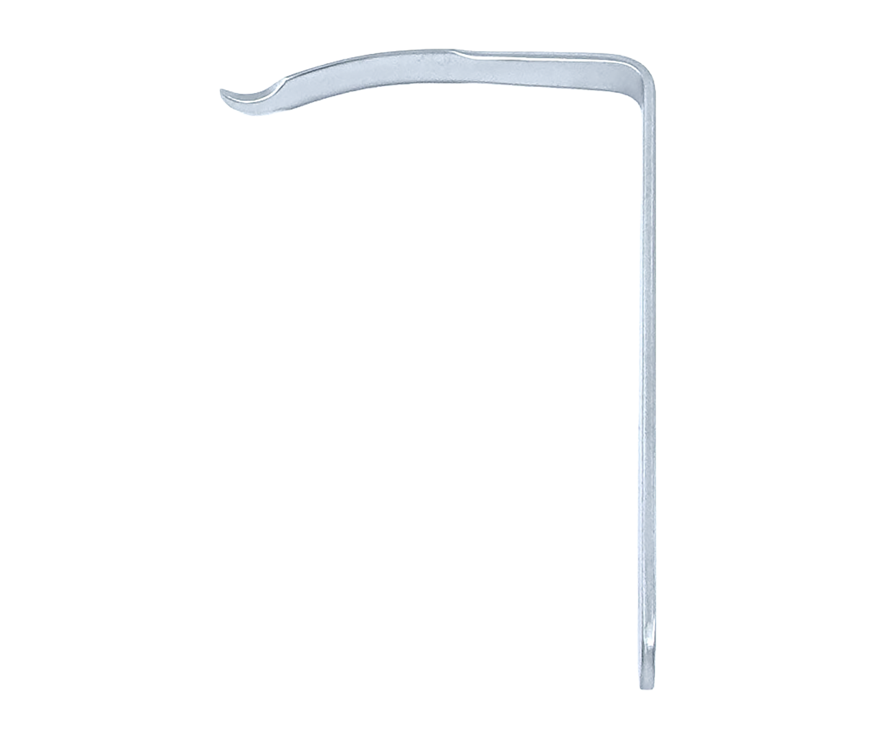 Páka Mini-Hohmann kostní, zahnutá 90°, 8 mm, 16 cm
