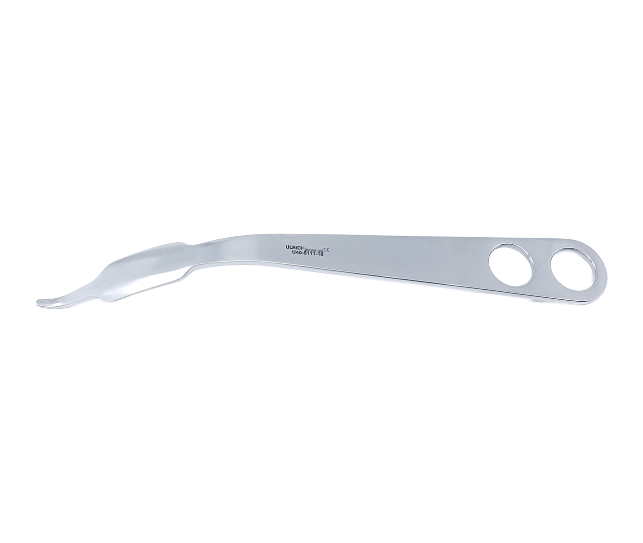 Páka Hohmann kostní, zahnutá, 18 mm, 22 cm