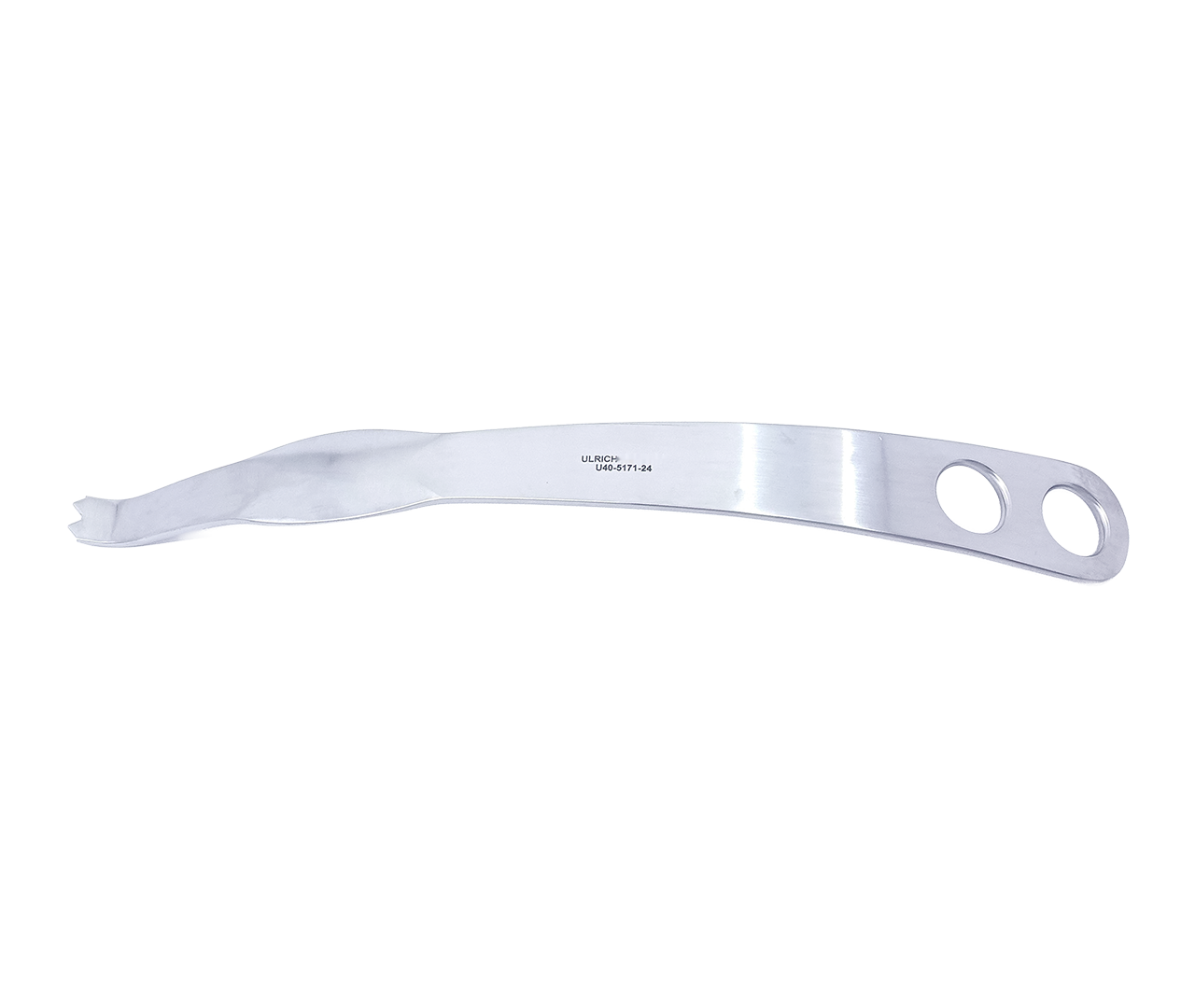 Páka Hohmann-Kölbel kostní, 2-hrotá, 24 mm, 26 cm