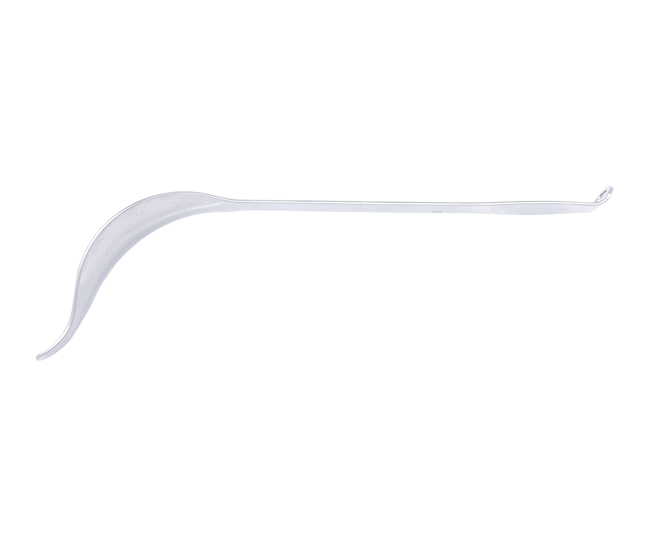 Páka Cobra kostní, konkávní, silně zahnutá, 56x140 mm, 40 cm