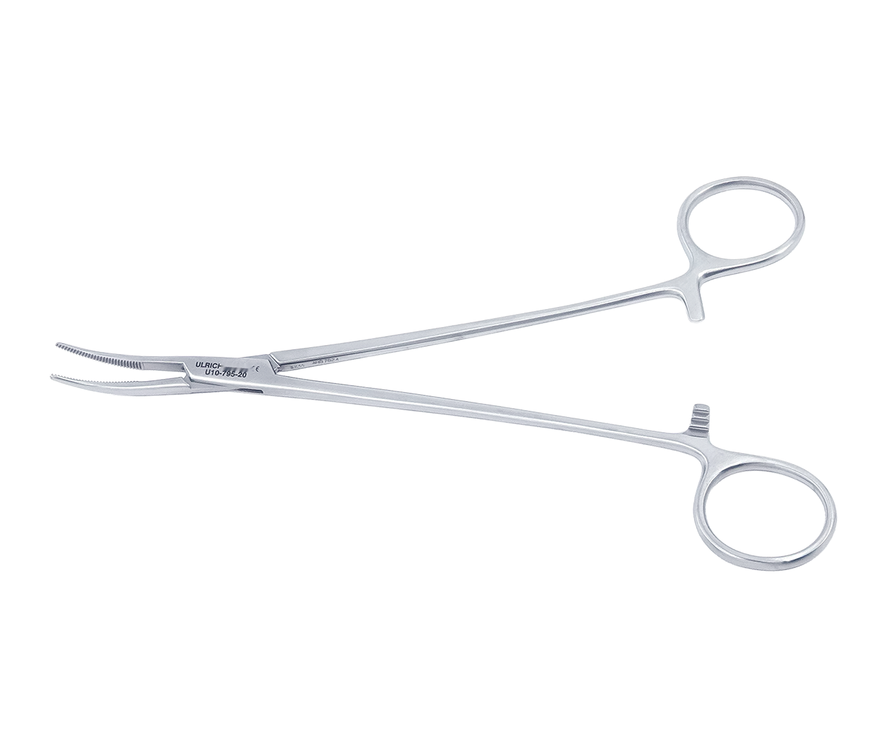 Kleště Schnidt hemostatické, zahnuté, 20 cm