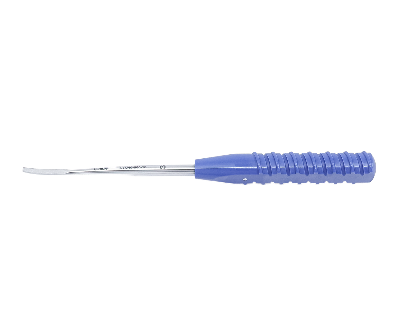 Elevátor periostální, čtvercový, 3 mm, 18,5 cm