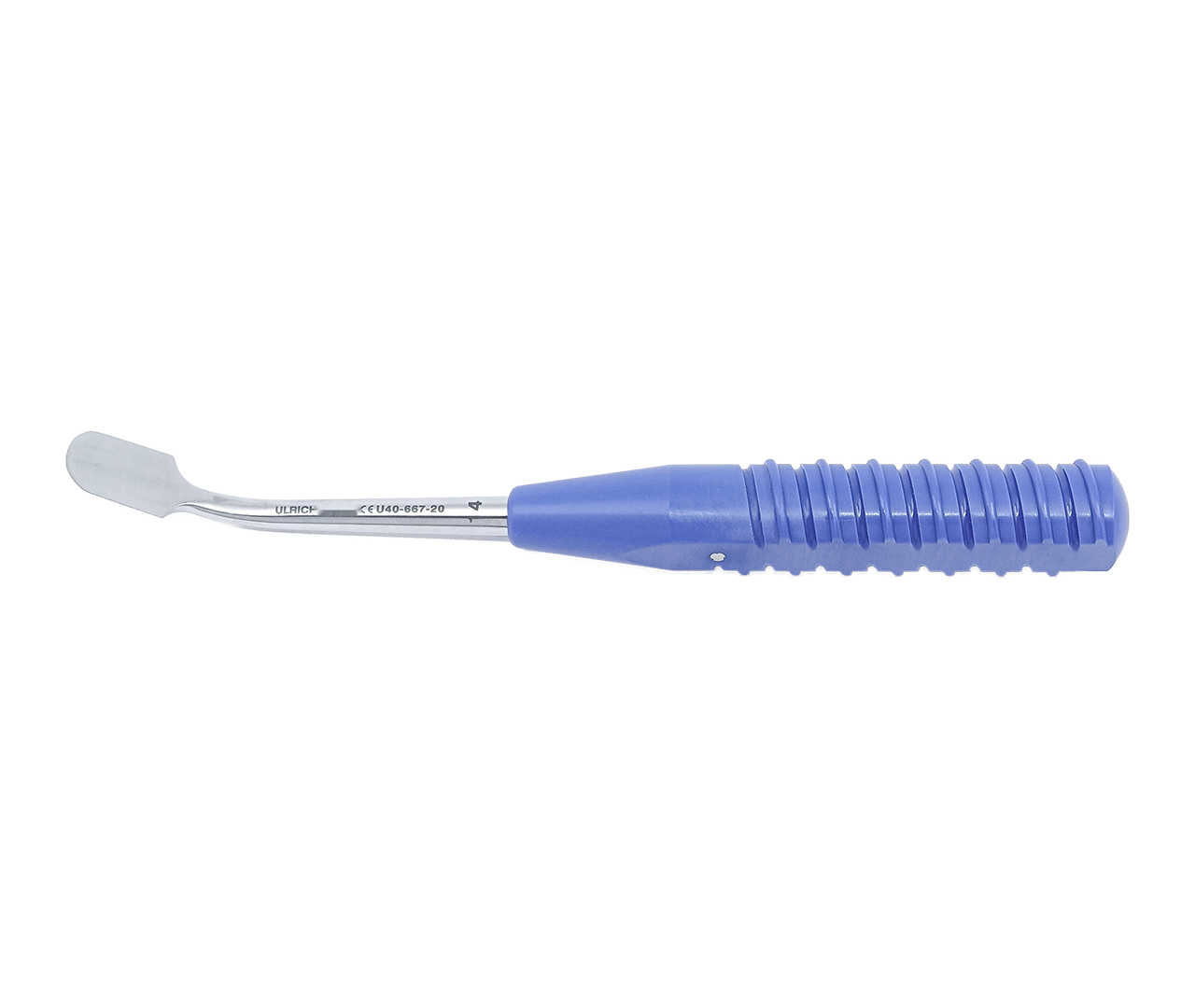 Elevátor periostální, kulatý, zahnutá rukojeť, 14 mm, 20 cm