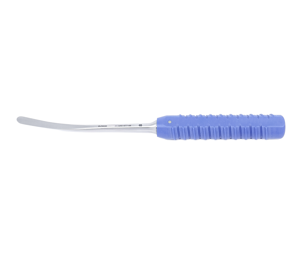 Elevátor Adson periostální, zahnutý, 8 mm, 25 cm