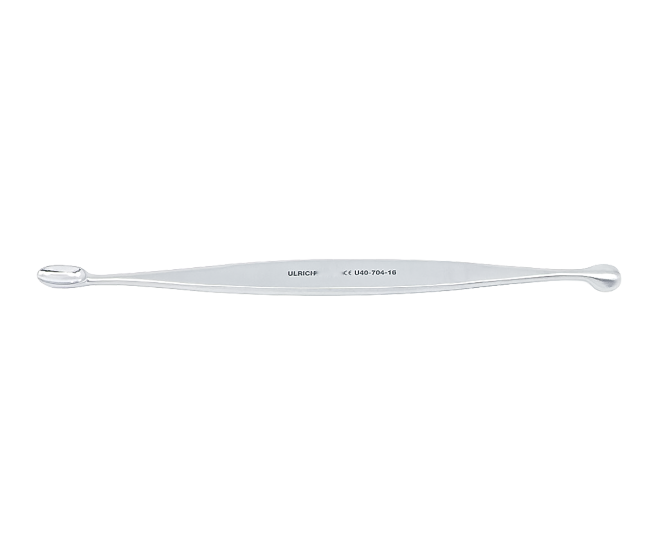 Kyreta Volkmann kostní, oboustranná, kulatá/oválná, 16,5 cm