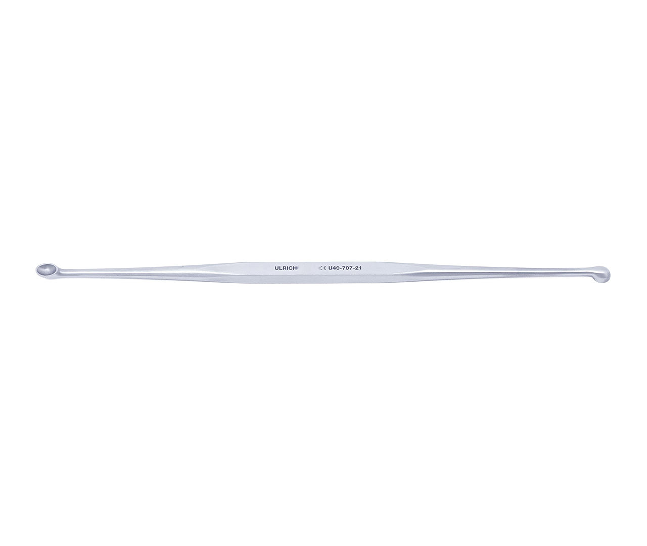 Kyreta kostní, oboustranná, dlouhá, kulatá/oválná, 21 cm