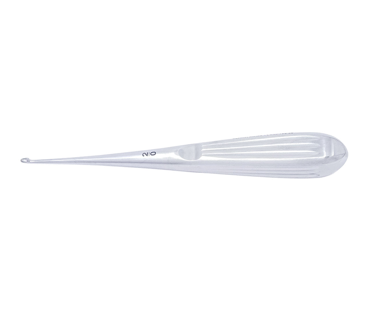 Kyreta Bruns kostní, typ 2-0, 17 cm