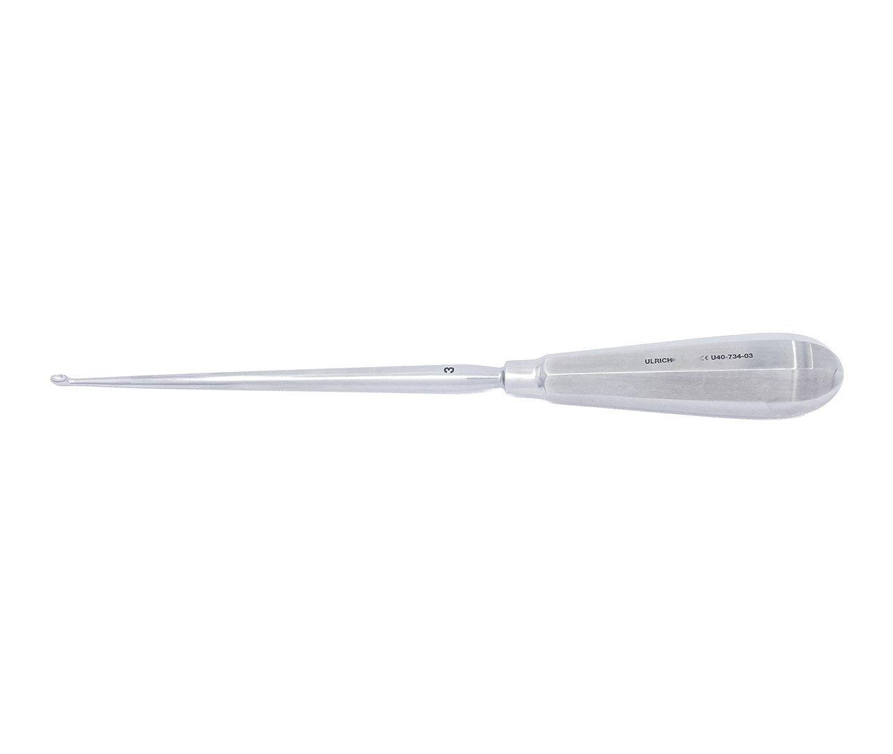 Kyreta Simon kostní, jemná, typ 3, 3,6 mm, 24 cm