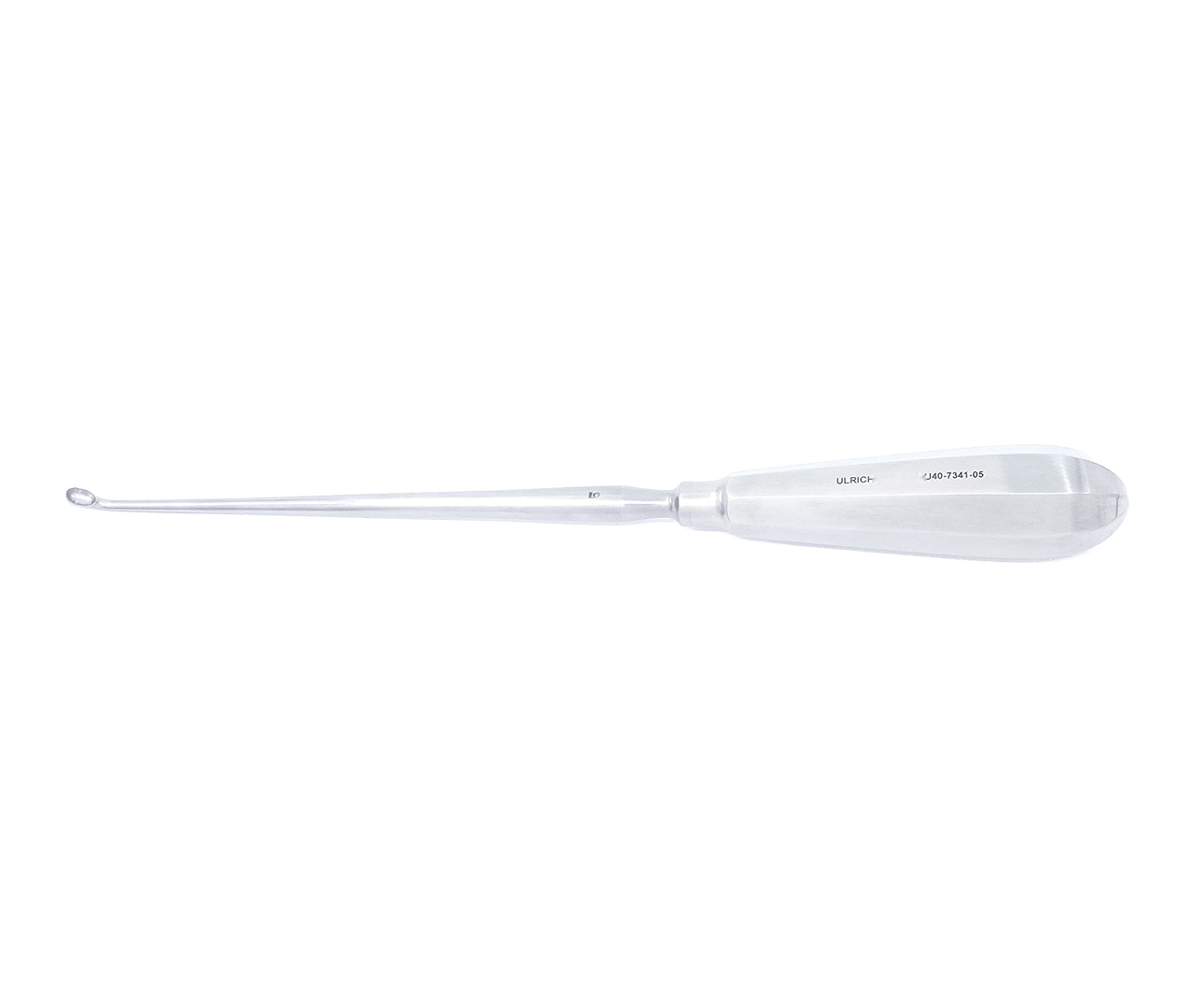 Kyreta Simon kostní, zahnutá 30°, typ 5, 4, 6 mm, 24 cm