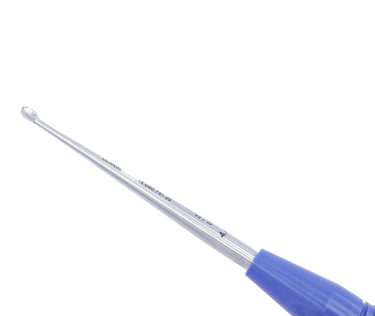 Kyreta Caspar kostní, rovná, typ 2-0, 4, 4 mm, 22 cm