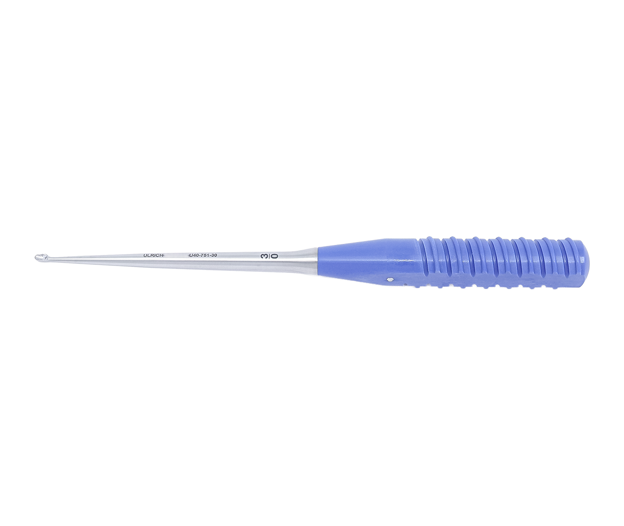 Kyreta Caspar kostní, rovná, typ 2-0, 3, 6 mm, 22 cm