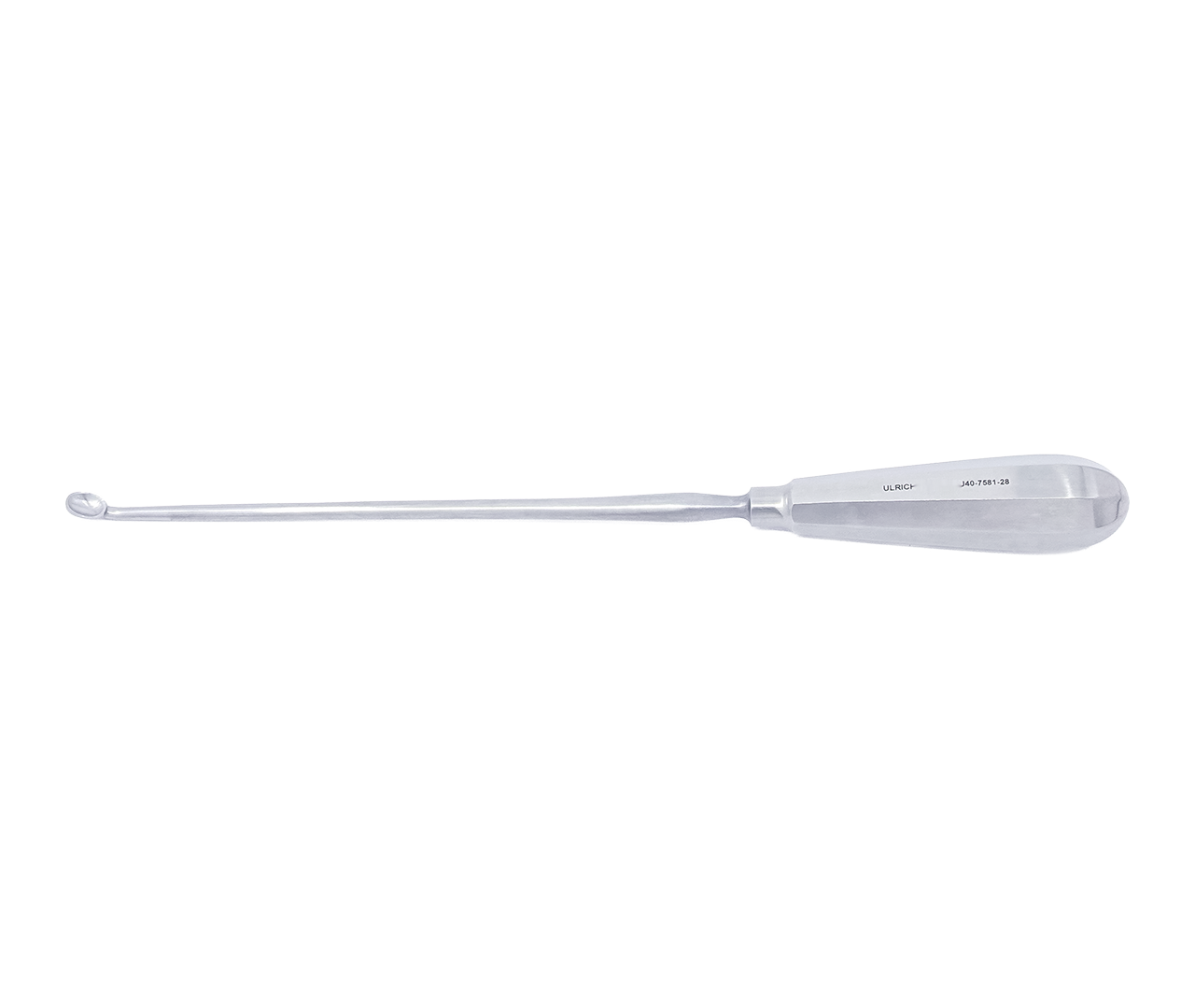 Kyreta KSSG kostní, zahnutá 30°, antegrádní, 7x10 mm, 28 cm