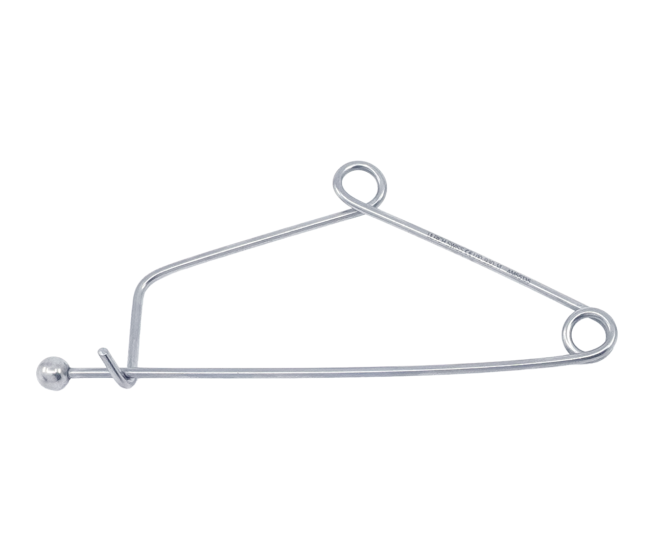 Svorka Mayo sterilizační, s kuličkou, 14 cm