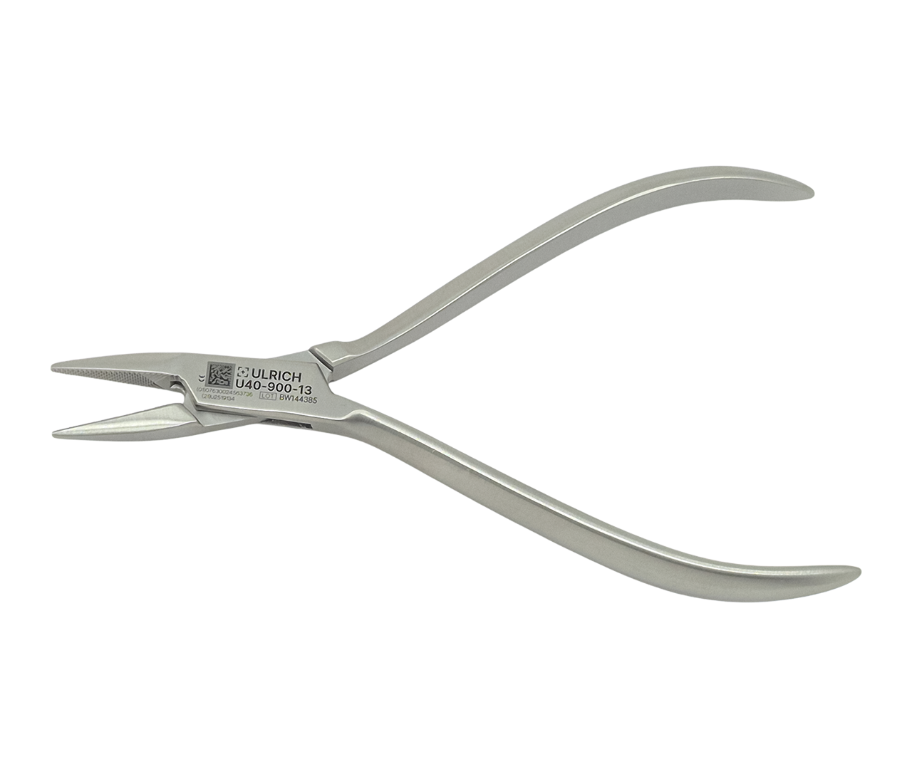 Kleště s plochými čelistmi, rýhované, krátké, 2 mm, 13 cm