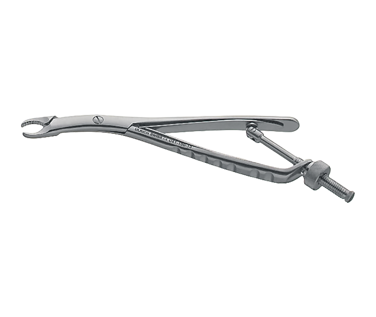 Kleště Ulrich Mini držení kosti, zahnuté, typ 2-0, 13 cm