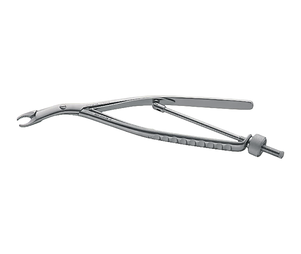 Kleště Ulrich Baby držení kosti, zahnuté, typ 1-0, 18 cm