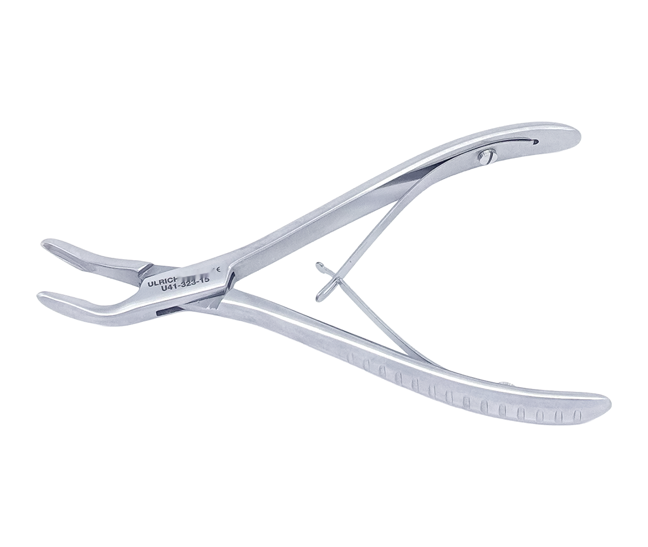 Kleště Luer na štípaní kosti, zahnuté, 5,0 mm, 15 cm