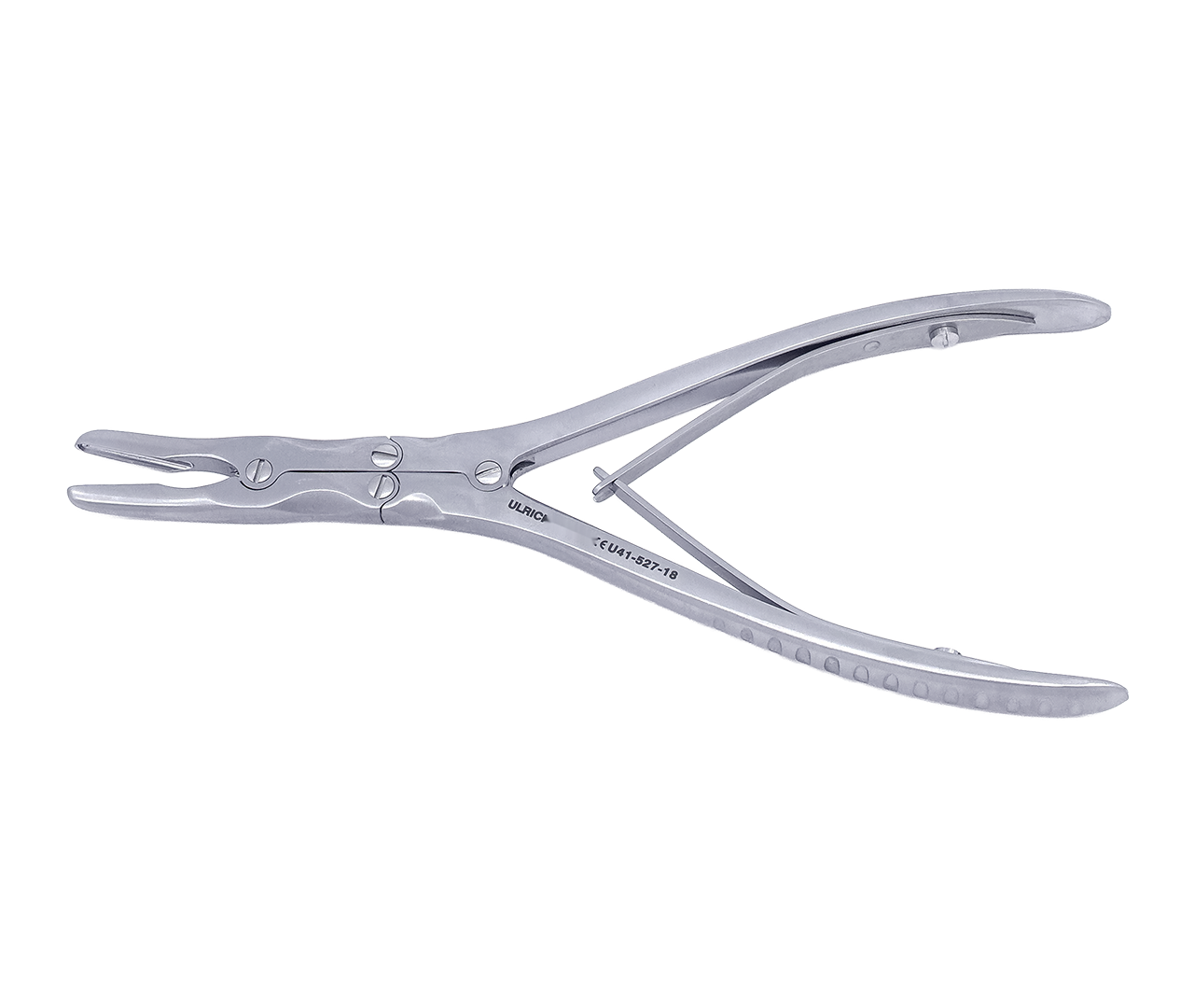 Kleště Zaufal-Jansen na štípaní kosti, zahnuté, 4 mm, 18 cm